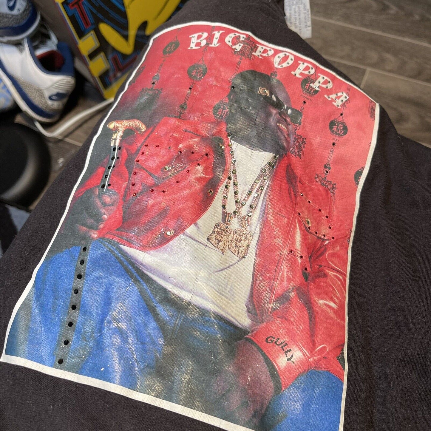 vintage big poppa notorious Big t shirt size 3xl rap t