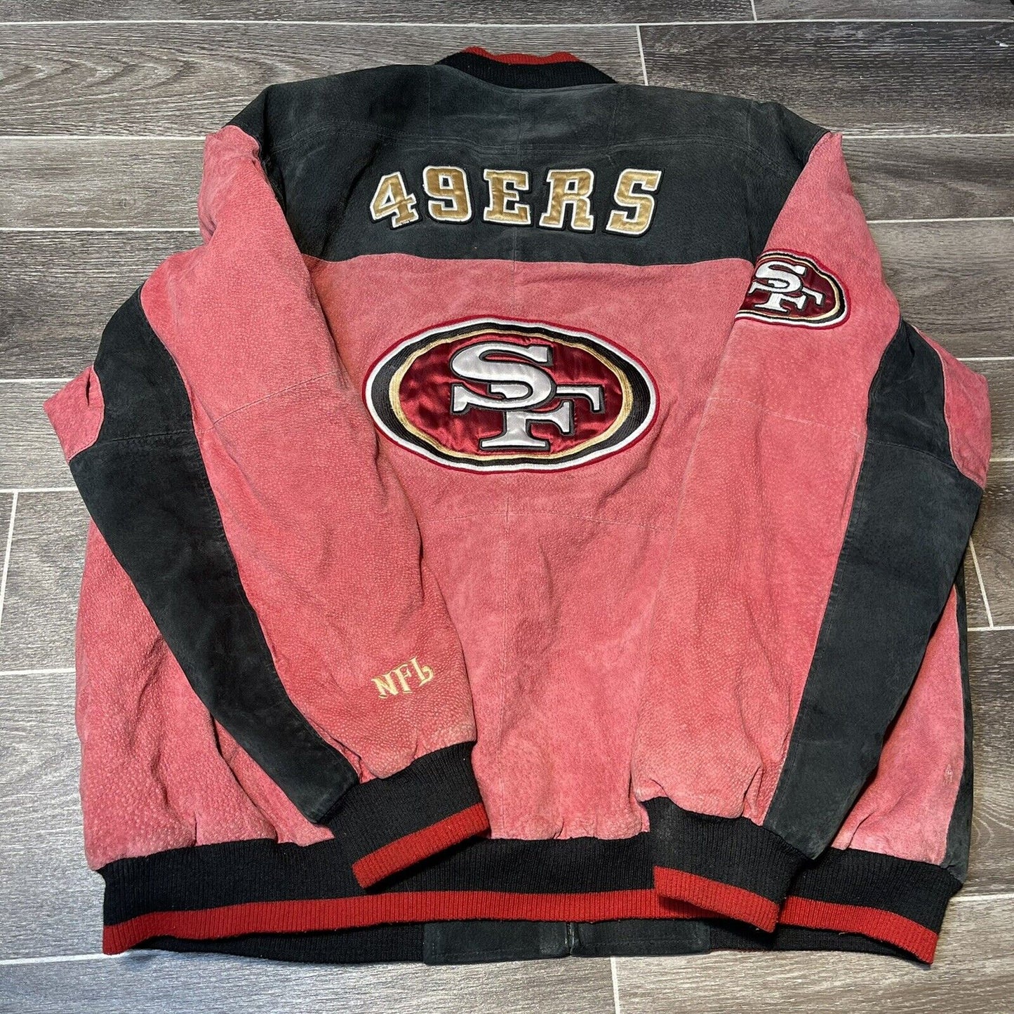san fransisco 49ers jacket size xxl nfl