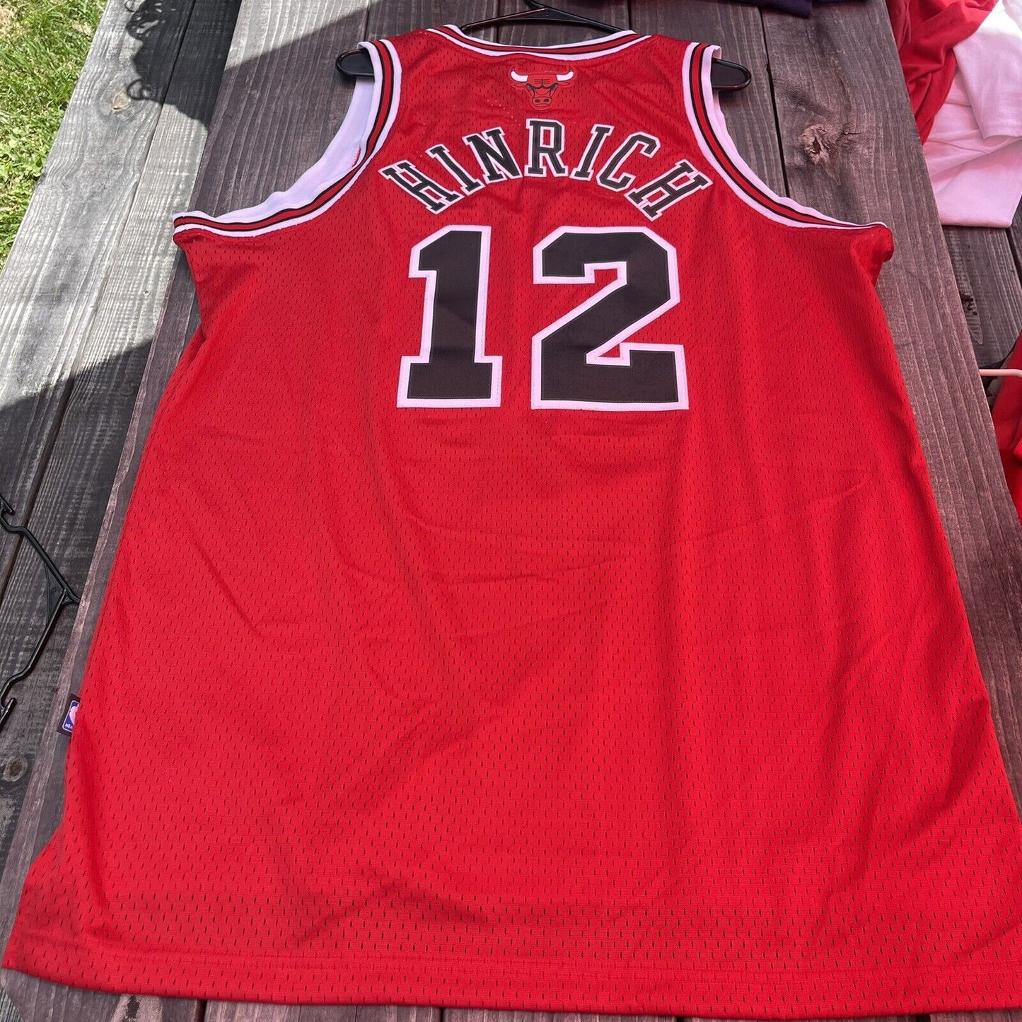 Reebok NBA  Chicago Bulls #12 Hinrich Jersey Xl