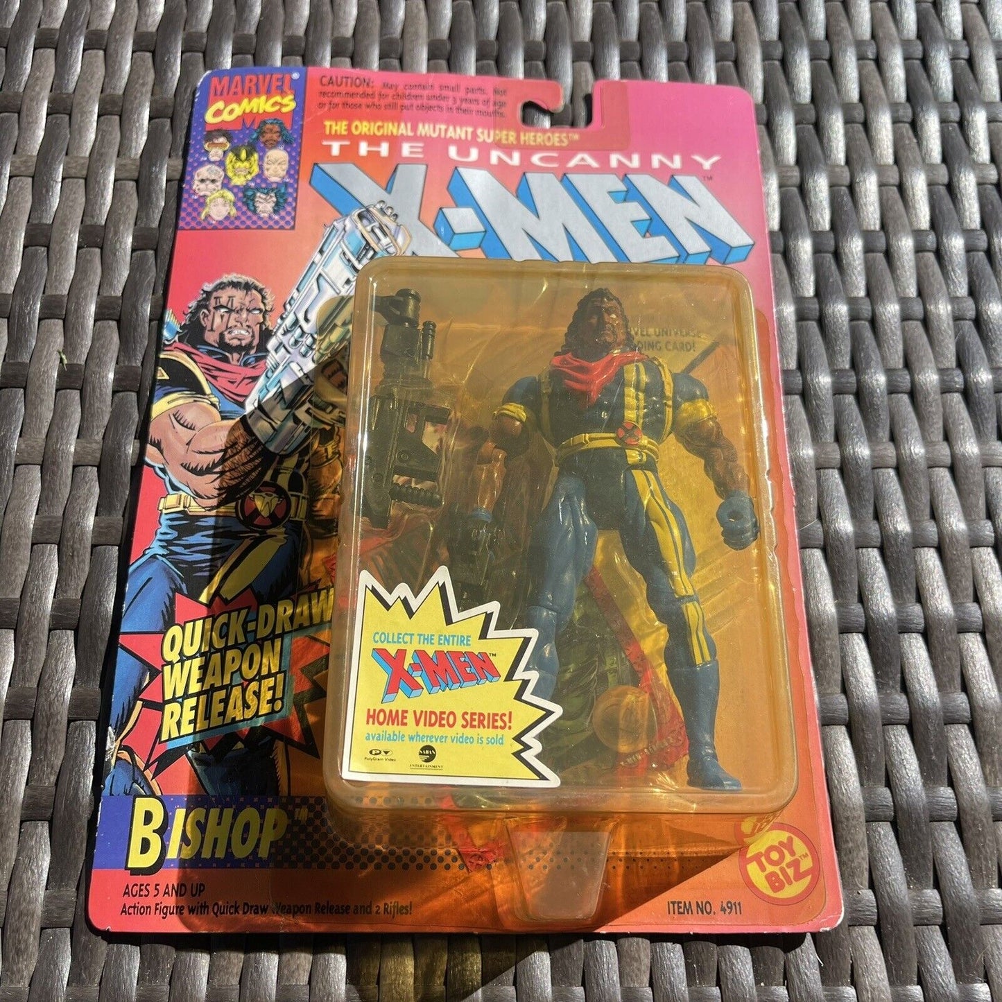 The Uncanny X-Men - Bishop - Quick-draw Weapon Release - Toy Biz 1993