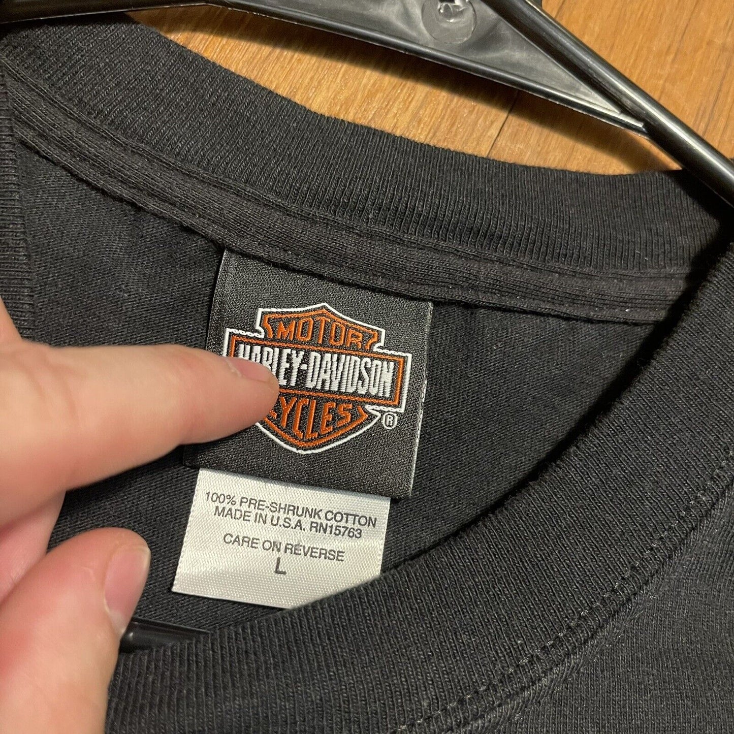 Harley Davidson T Shirt Size Large