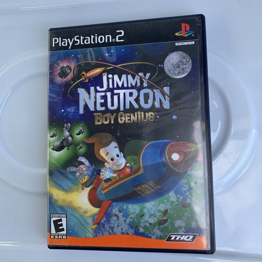 Jimmy Neutron: Boy Genius -PLAYSTATION 2 PS2-COMPLETE IN BOX-TESTED (UNJ85)