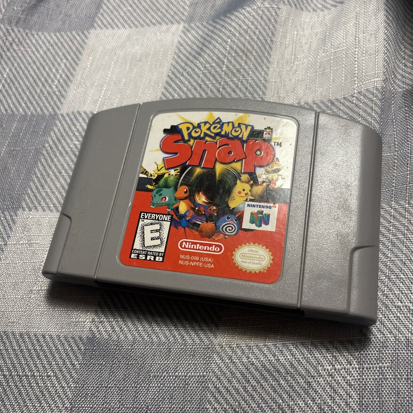 Pokemon Snap N64 (Nintendo 64, 1999) Tested / Authentic Works
