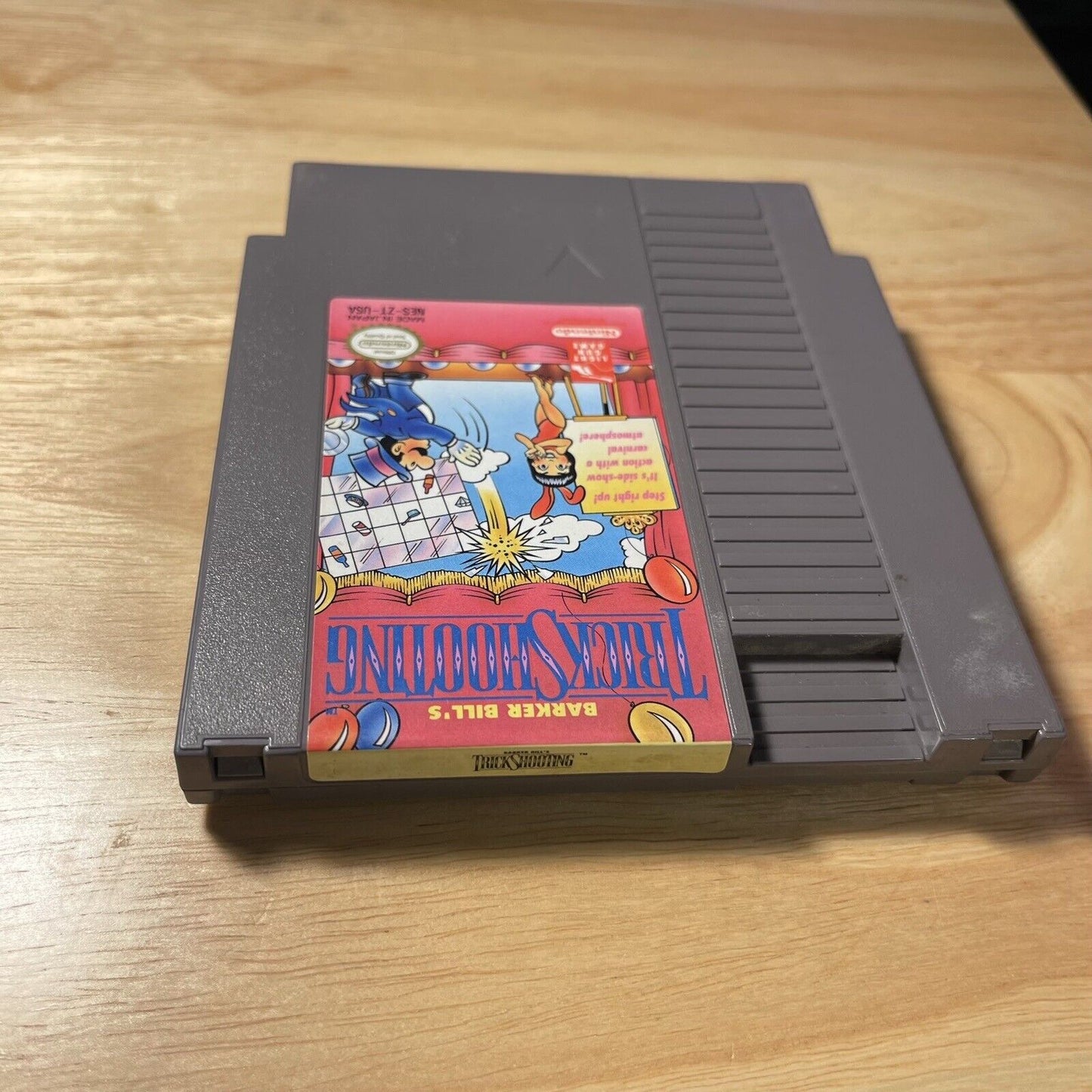 Barker Bill's Trick Shooting (Nintendo NES, 1990) - Cartridge Only - Tested
