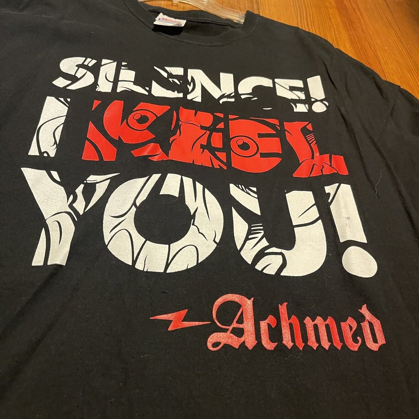 Y2K Jeff Dunham Silence I’ll Keel You Achmed Shirt 3xl