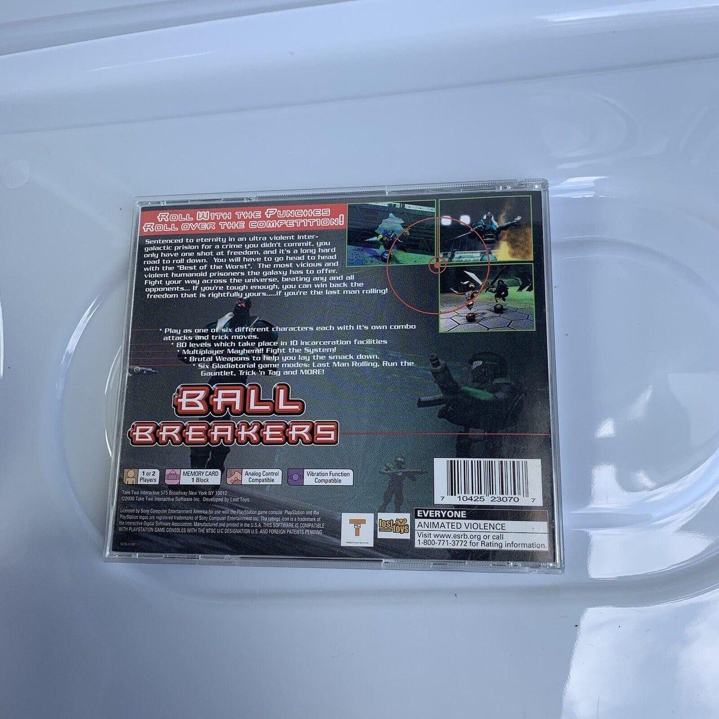 Ball Breakers Sony PlayStation 1 PS1, 2000 Complete Tested