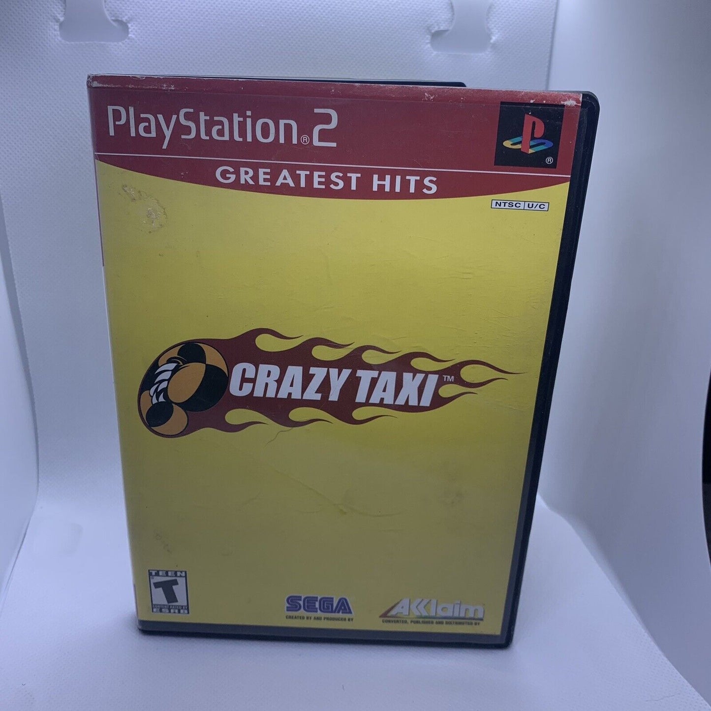 Crazy Taxi - Sony PLaystation 2, PS2 Video Game - COMPLETE CIB Tested, Working!