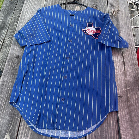 Vintage Texas Rangers Chalk Online Jersey Size Medium