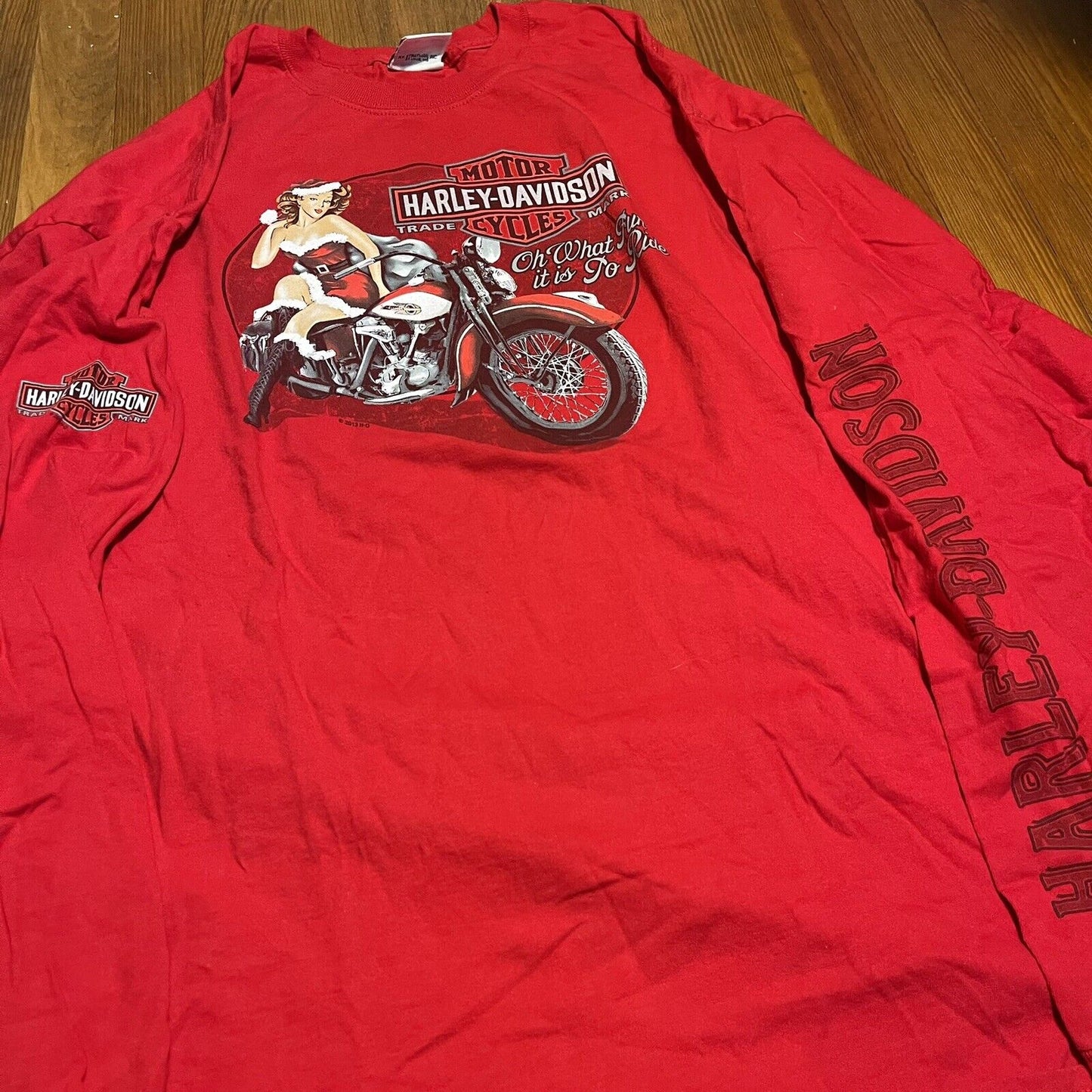 Harley Davidson Long Sleeve Shirt Size 3xl