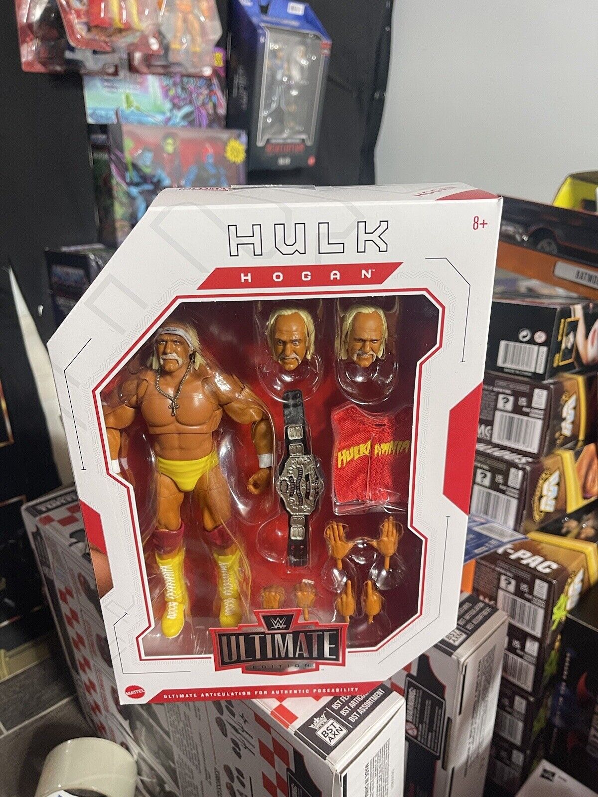 Hulk Hogan Ultimate Edition Series 13 Wrestling 6” Action Figure WWE Mattel WWF