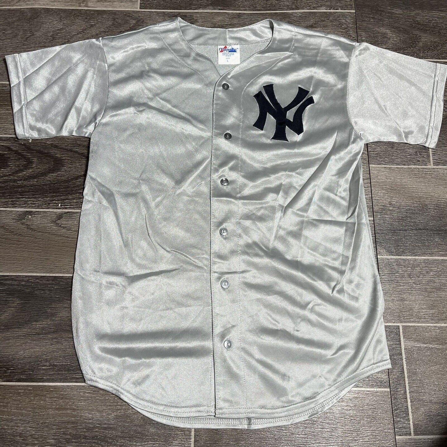 new york yankees youth large majestic jersey