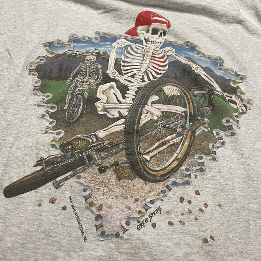 Vintage Greg Speirs Skullman Shirt Size Xl