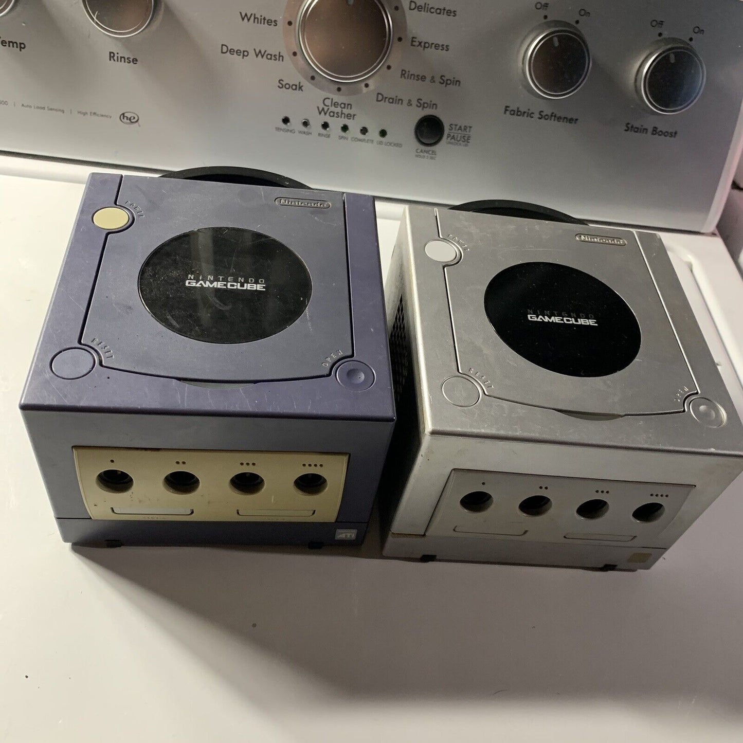 Nintendo GameCube Bundle Of Two - Console Does Not Work For Parts Or Repair