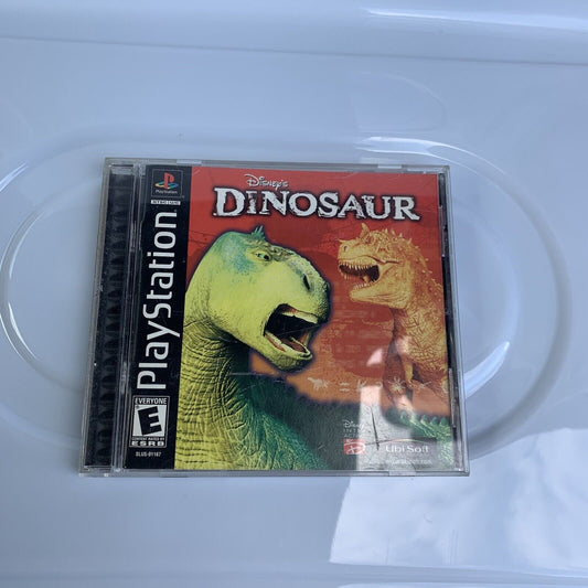 Disneys Dinosaur (Sony PlayStation 1) PS1 Complete Tested w/ Manual & Reg Card
