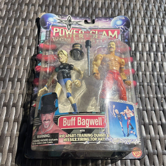 Buff Bagwell Power Slam Action Figure ToyBiz WCW Wrestlers Powerslam