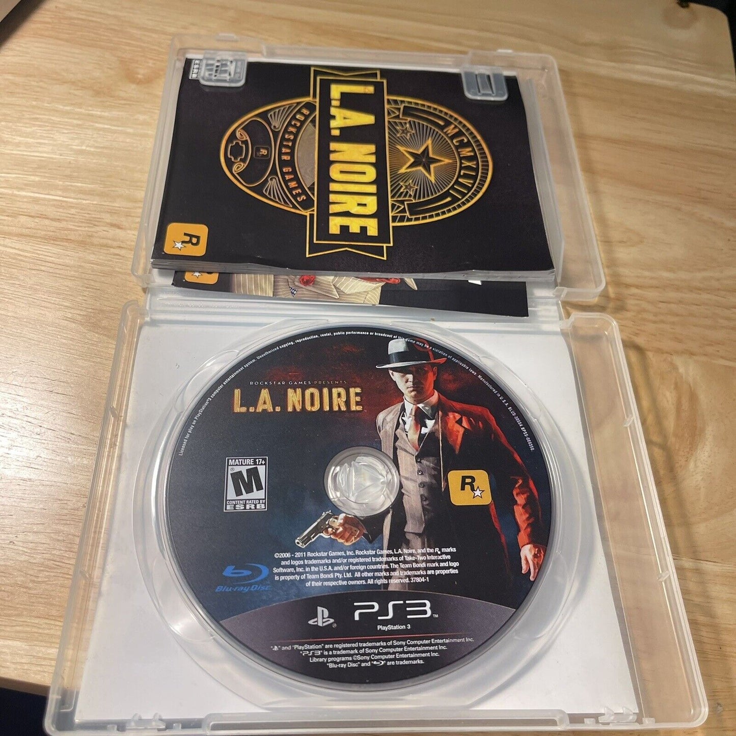 LA Noire PS3 PlayStation 3 - Complete CIB