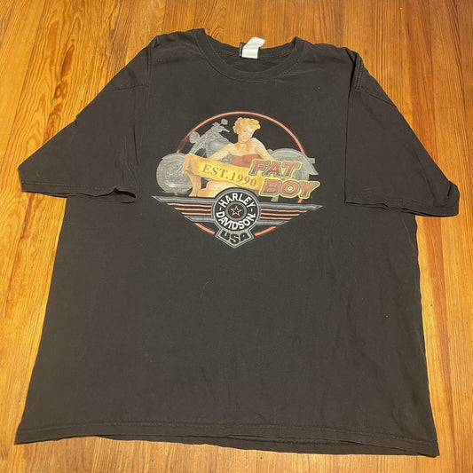Harley Davidson T Shirt Size Xxl