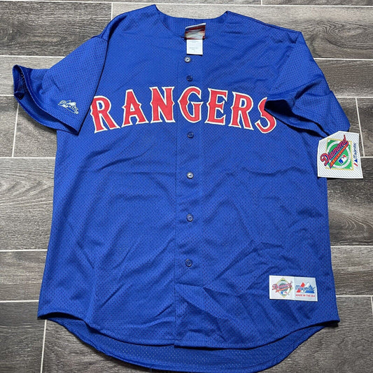 Texas Rangers Majestic Authentic Diamond Collection Jersey Men’s Size Large