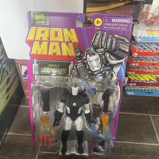 IN STOCK! Iron Man Retro Marvel Legends War Machine 6-Inch Action Figure HASBRO