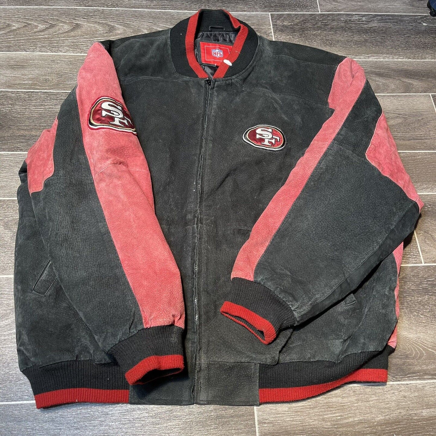 san fransisco 49ers jacket size xxl nfl