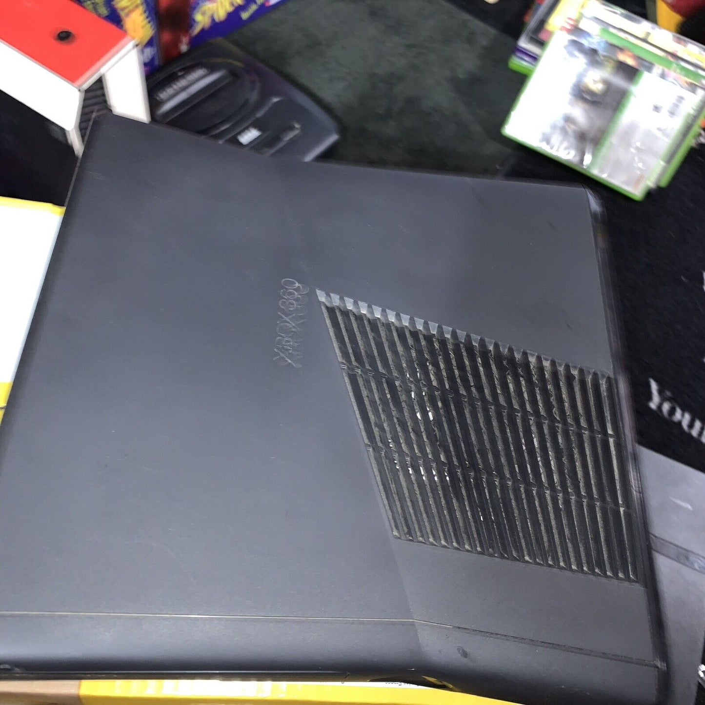 Microsoft Xbox 360 E 500GB Model 1538 Black Console Kinect Bundle