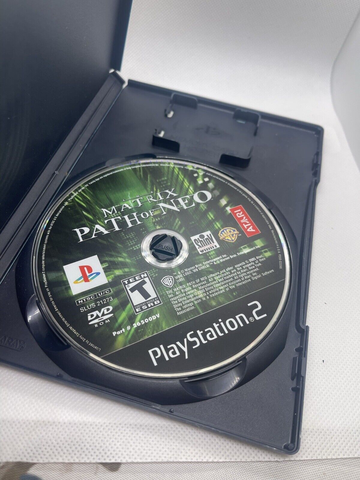 The Matrix Path of Neo (Sony PlayStation 2 PS2, 2005) No Manual