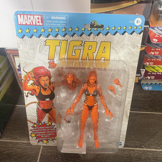 Hasbro Marvel Legends Retro Tigra 6 inch Avengers Action Figure -