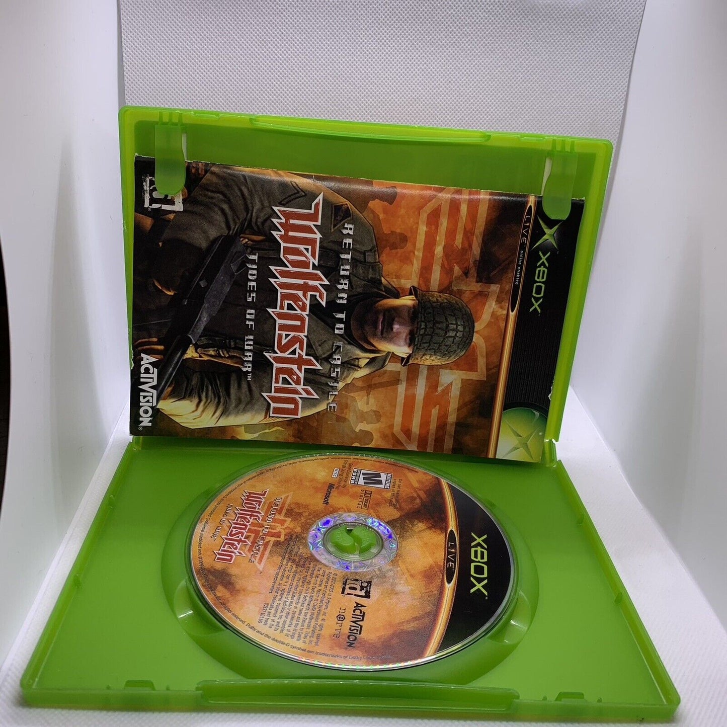 Return To Castle Wolfenstein Tides of War Xbox Complete