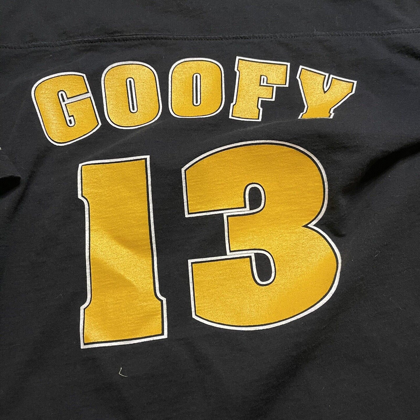 Vintage Disney Football League Goofys Grippers Jersey Shirt Size Medium