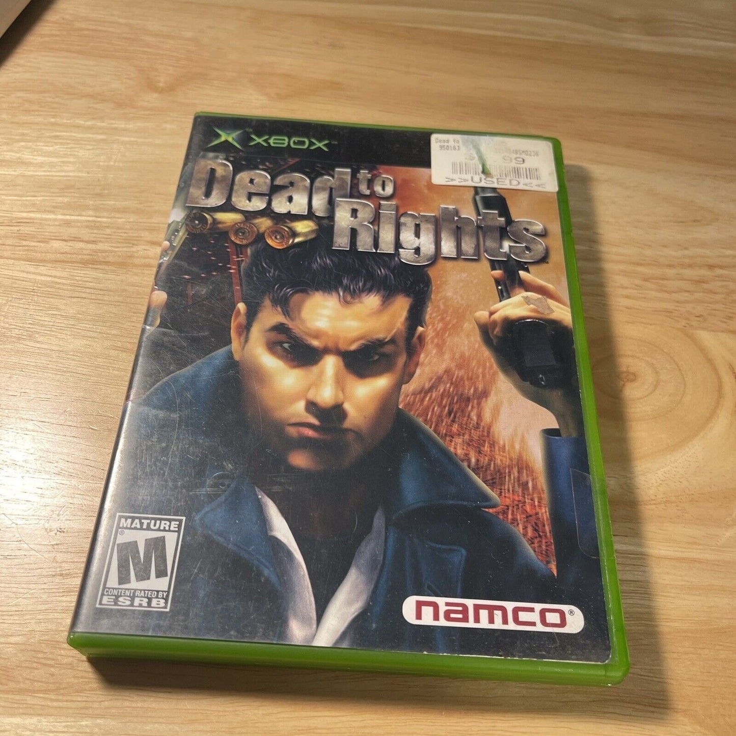 Dead to Rights (Microsoft Xbox, 2002) Complete W Manual. Tested and Working