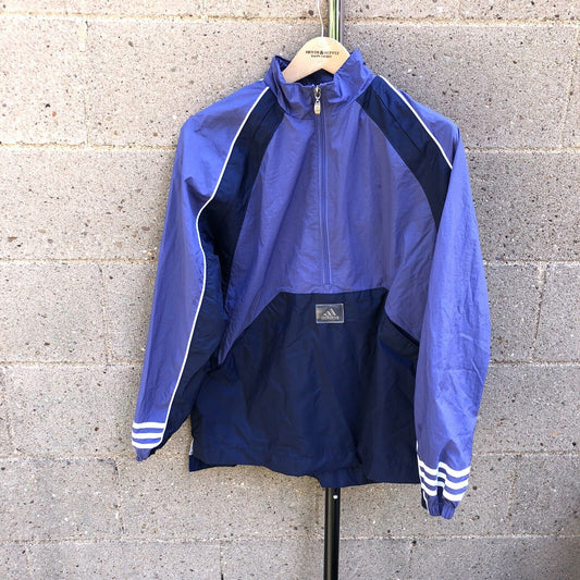 Vintage Adidas Pullover Windbreaker Jacket Size Medium