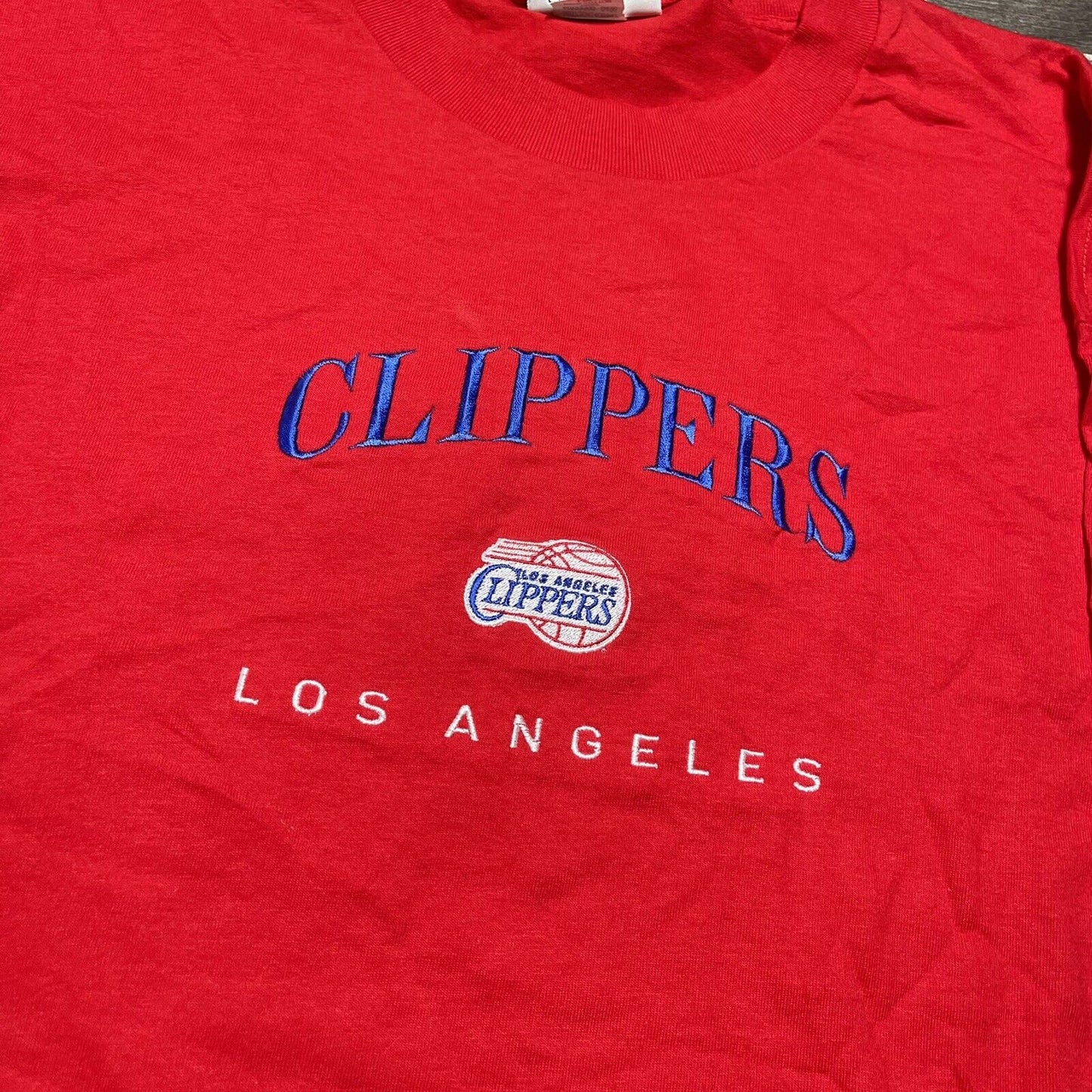 los angeles clippers lee sports t shirt size xxl