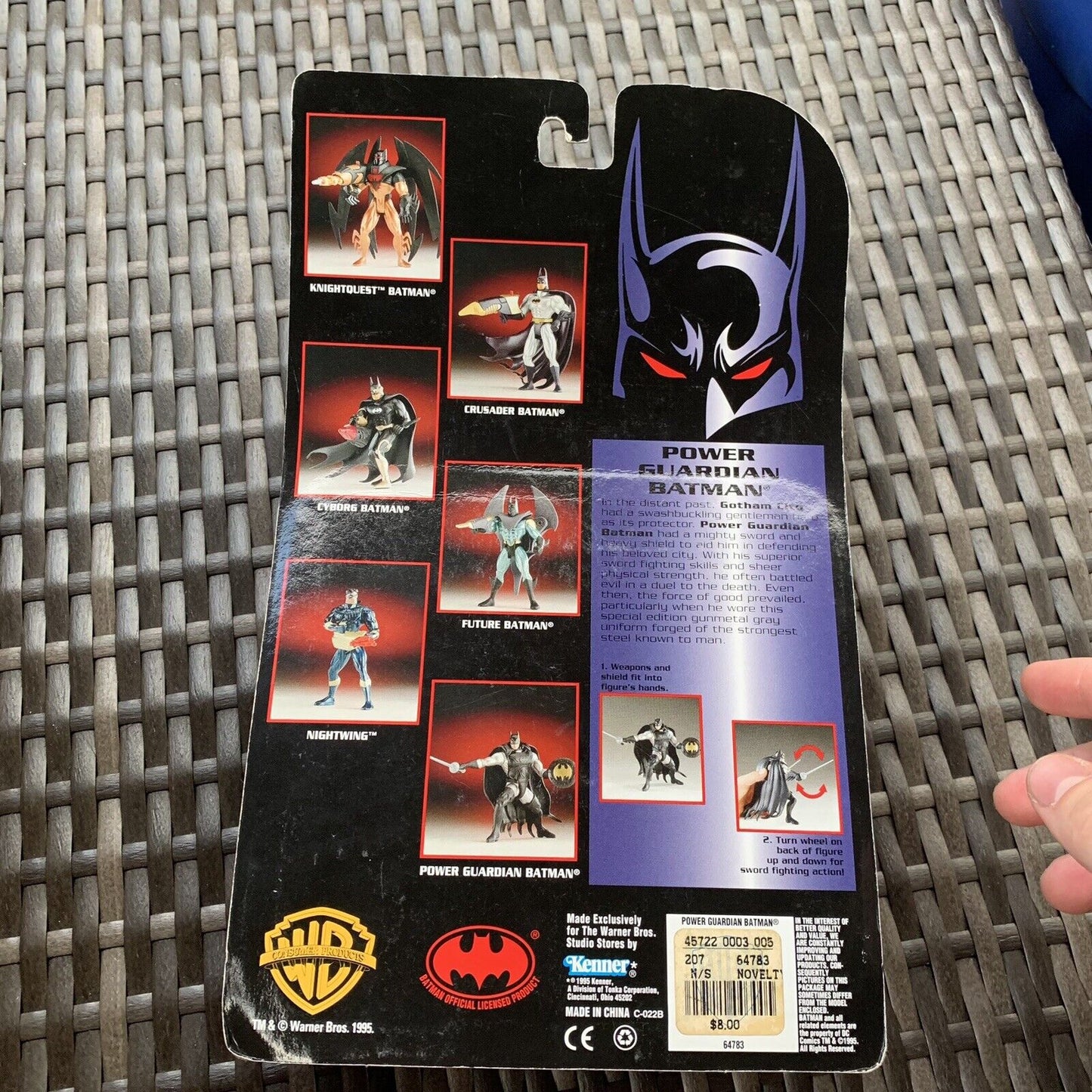 Batman Special Edition: Power Guardian Batman Action Figure 1995 Kenner New!