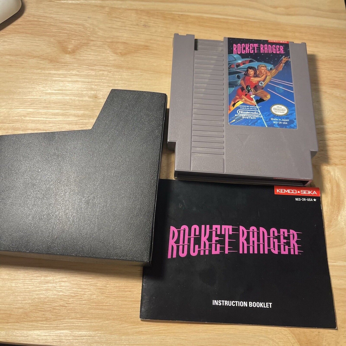 Rocket Ranger -- NES Nintendo Original Game + INSTRUCTIONS MANUAL BOOKLET