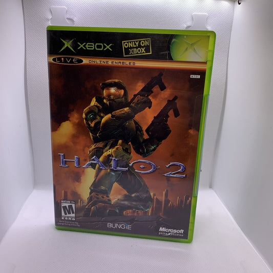 Halo 2 (Original Microsoft Xbox) Xbox Game, Complete With Manual, Tested