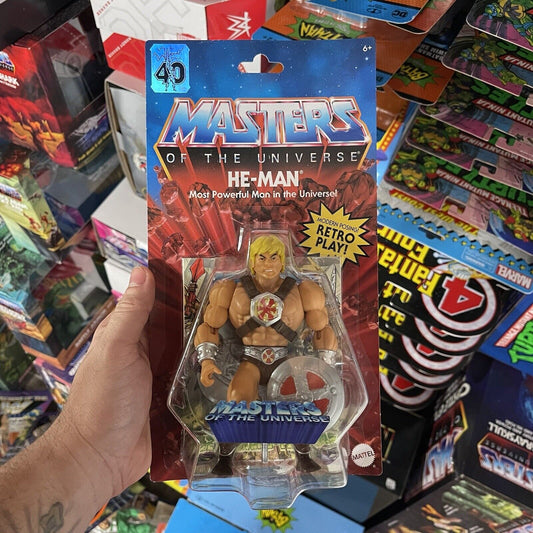 Mattel Creations MOTU Masters of the Universe 40th Anniversary He-Man