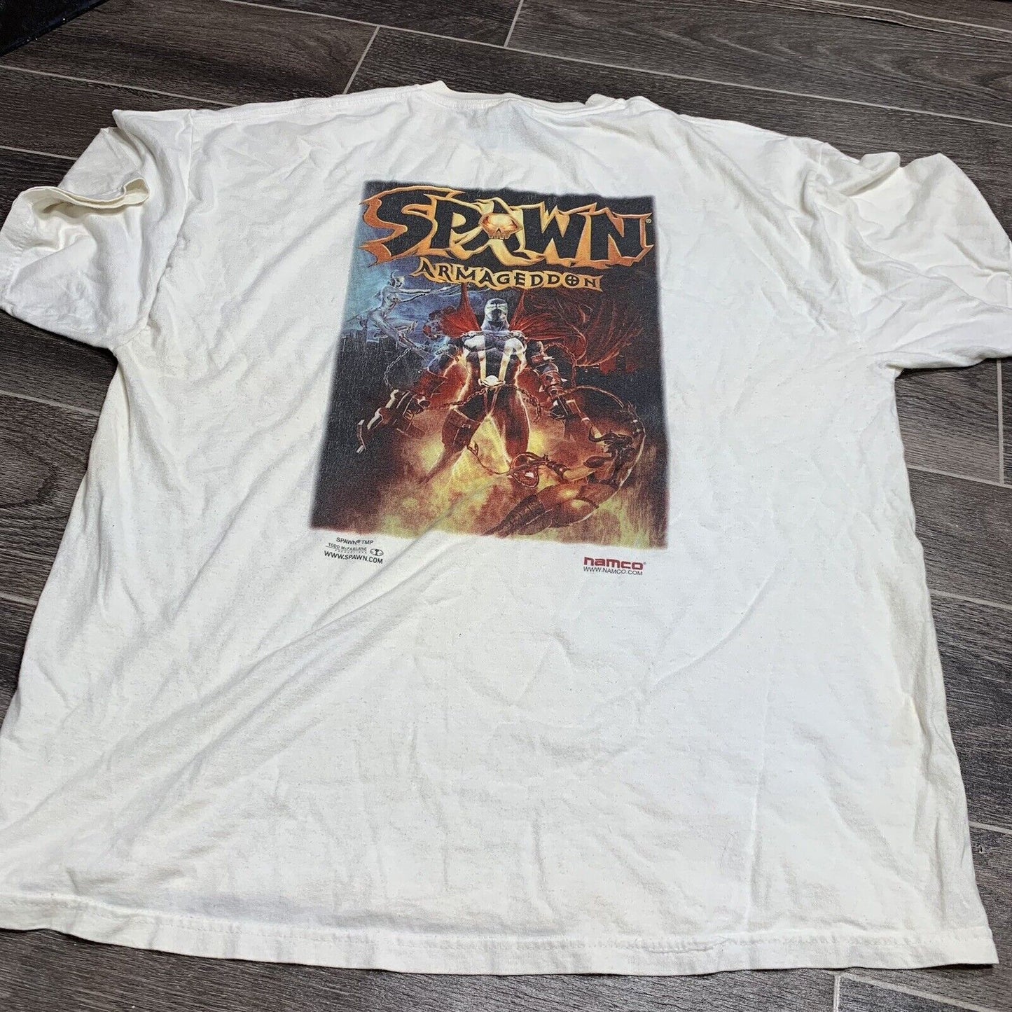 Vintage 2003 Spawn Armageddon PS2 Video-game Comic Shirt