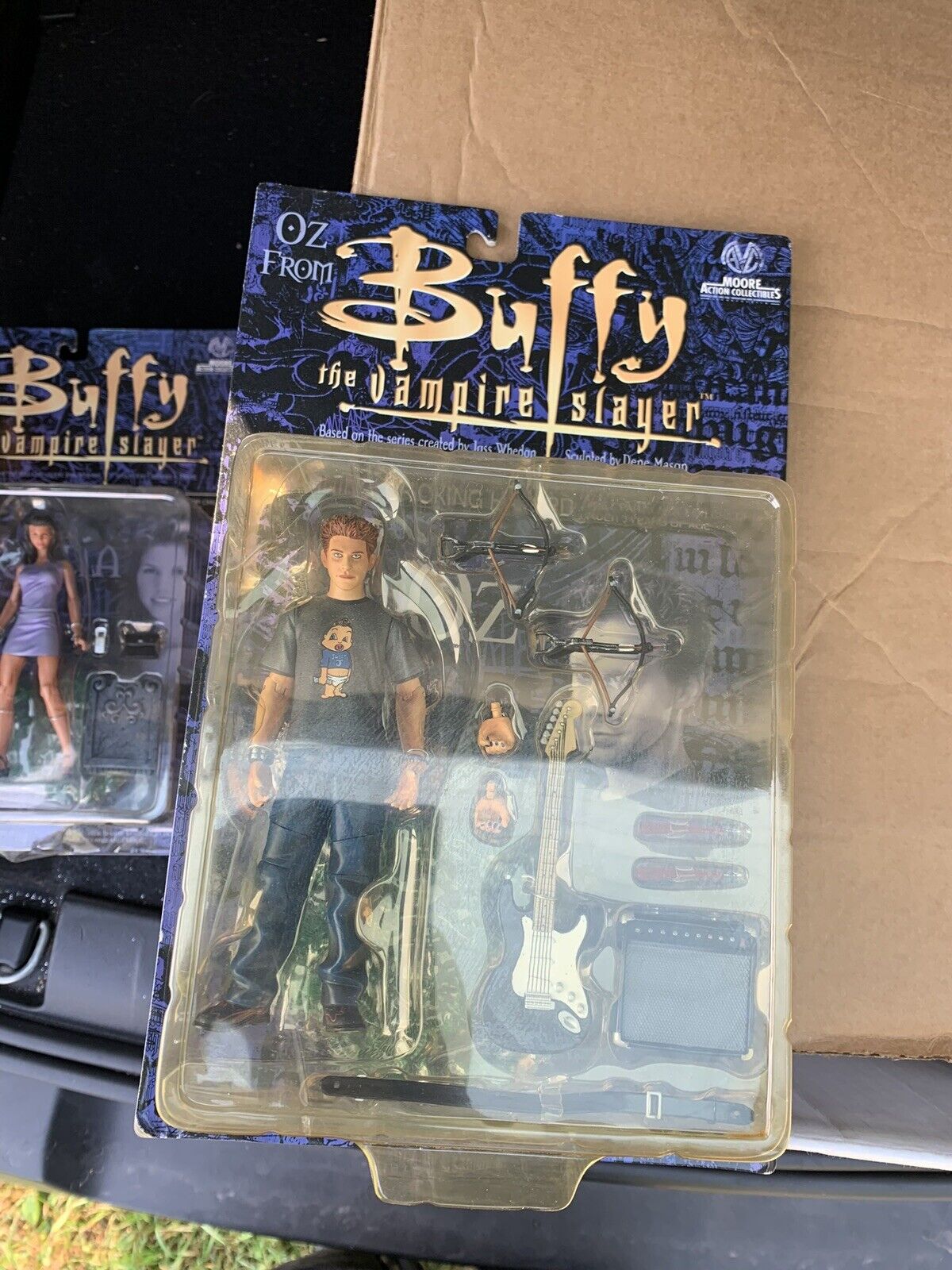 OZ FROM BUFFY THE VAMPIRE SLAYER ACTIO FIGURE - MIP - MOORE ACTION COLLECTIBLES