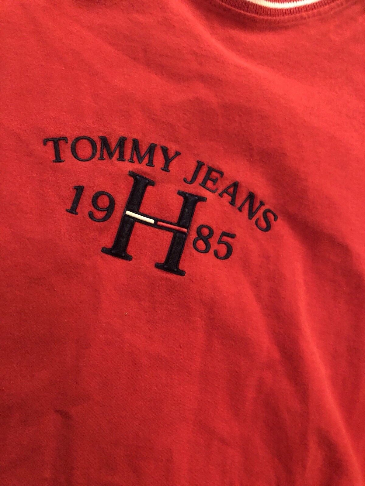 Vintage Tommy Jeans T Shirt Size Large
