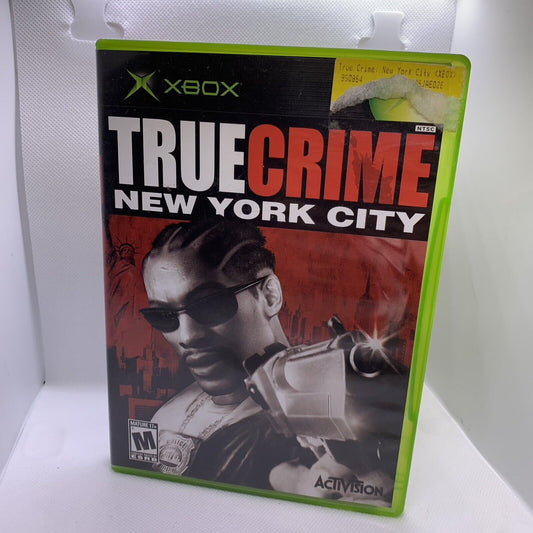 True Crime: New York City (Microsoft Xbox, 2005)