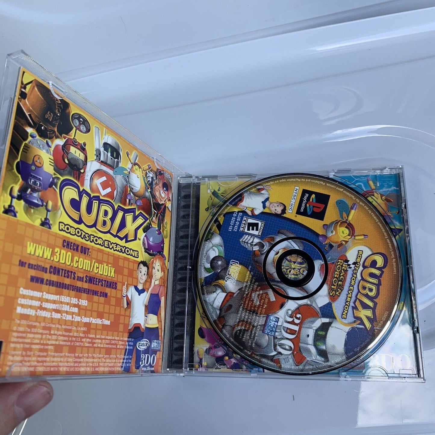 Cubix Robots For Everyone Playstation One PS1