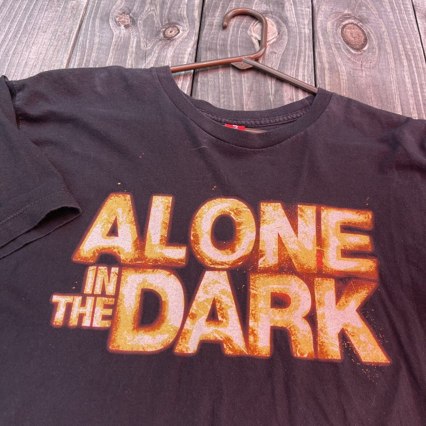Alone In The Dark Video Game Release Promo Atari T Shirt Large