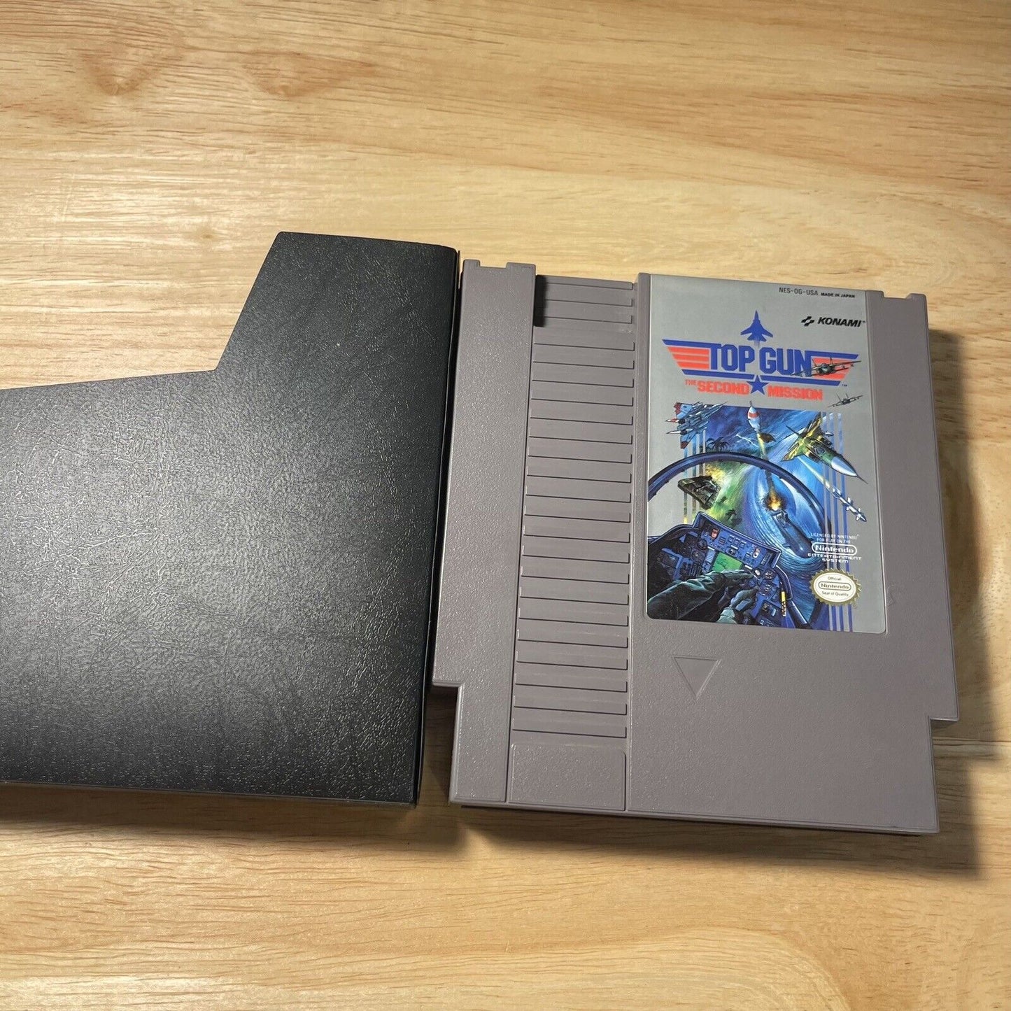 Top Gun 2 - The Second Mission ORIGINAL Nintendo NES GAME Tested + Working!