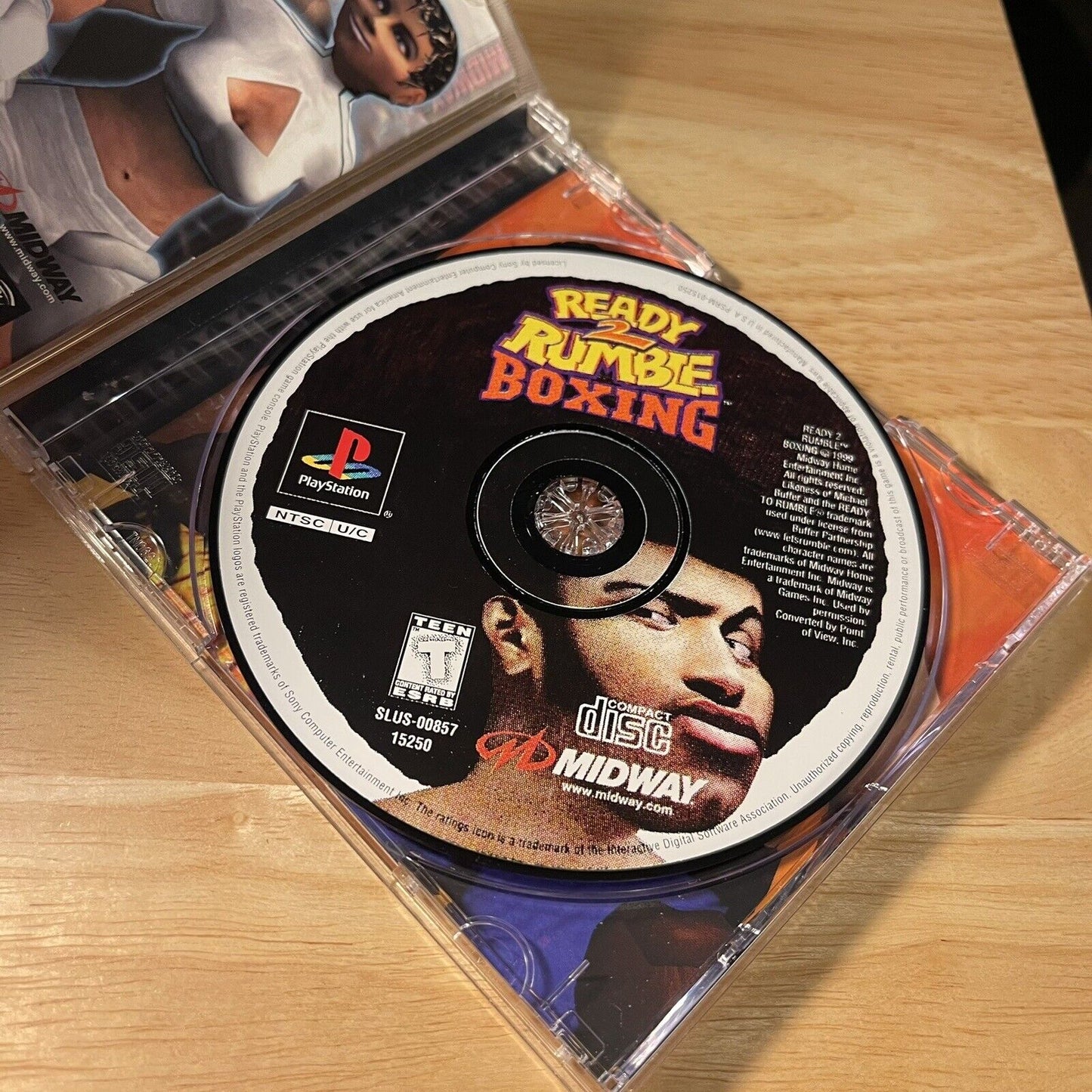 Ready 2 Rumble Boxing Playstation 1 PS1 Complete in Box