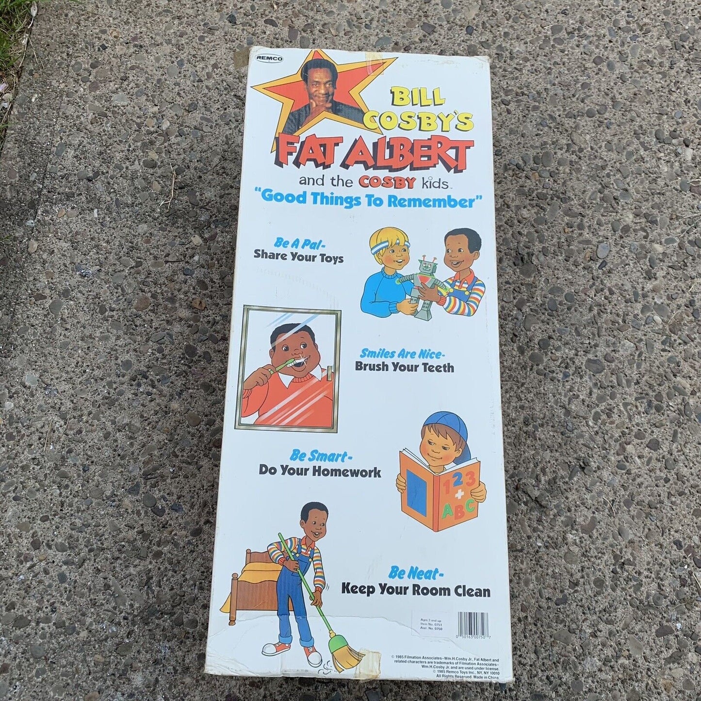 Remco Fat Albert & The Cosby Kids Fat Albert Doll with Box