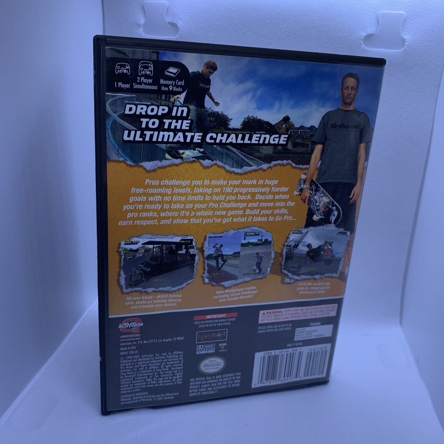 Tony Hawk's Pro Skater 4 Nintendo Gamecube GC Complete Cib