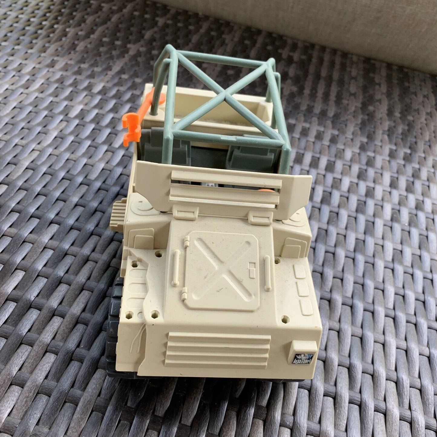 Vintage Jurassic Park The Lost World Net Trapper Jeep Vehicle Kenner 1997 Tan