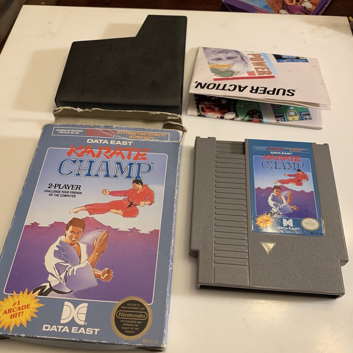 Karate Champ (Nintendo NES, 1986)  In Box