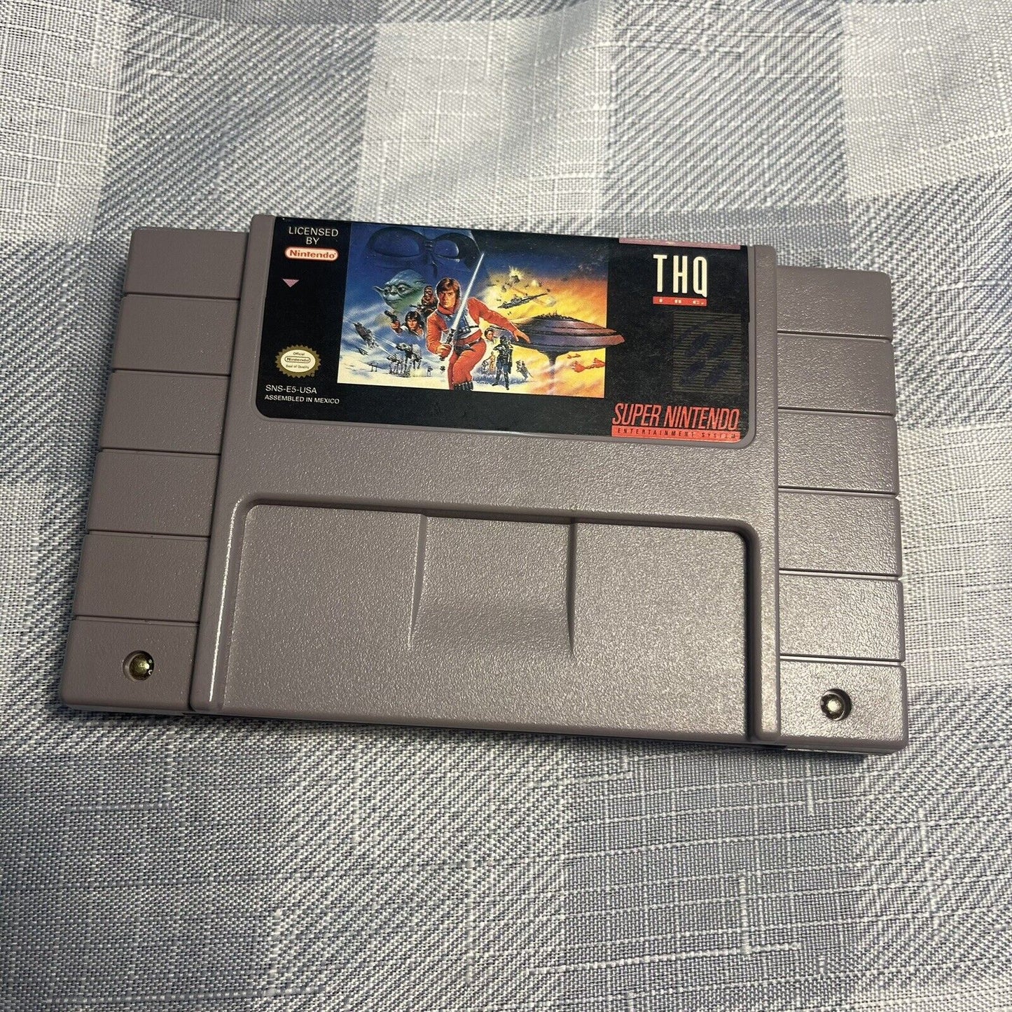 Nintendo Super The Empire Strikes Back - Cart Only, Tested!
