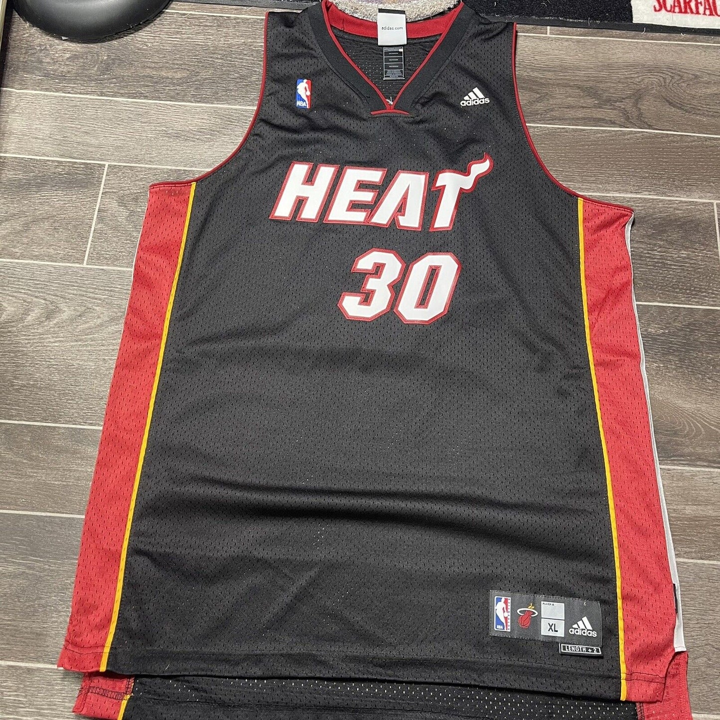 Authentic Michael Beasley XL 48 Miami Heat Jersey adidas Swingman